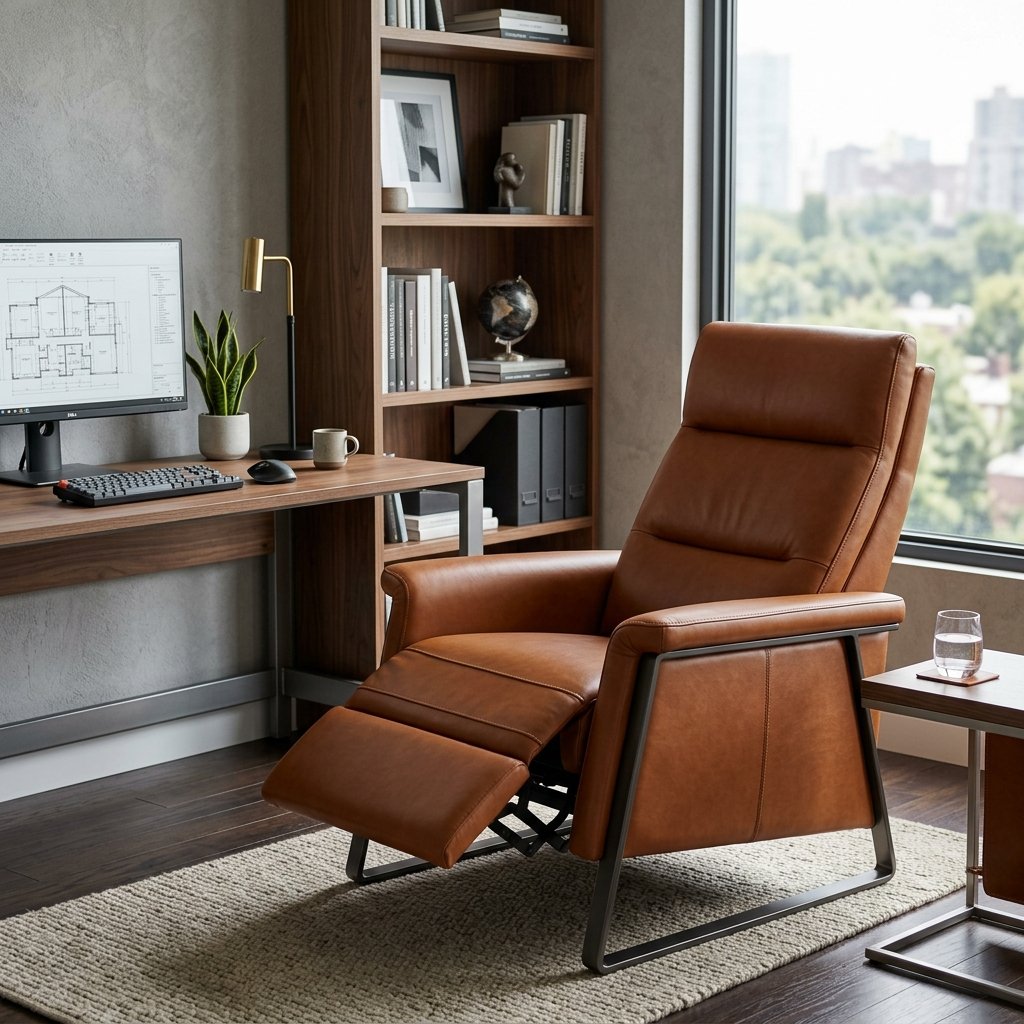 Luxe Recliner - Cognac