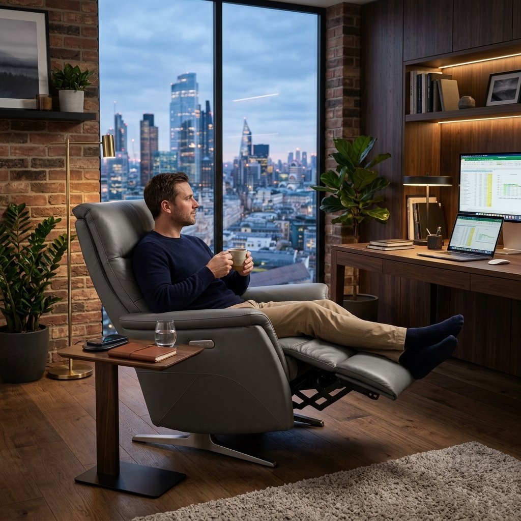Luxe Recliner - Slate